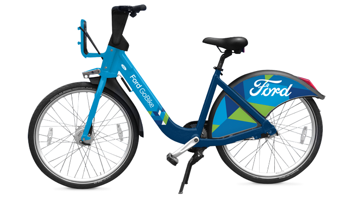 继美国的共享滑板之后,福特推出共享电动单车Gobike,在旧金山试运行。-唯轮网