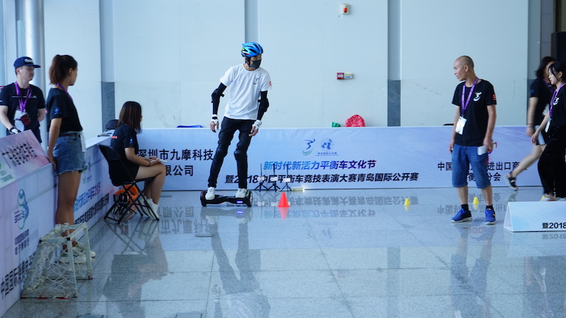 青岛国际公开赛现场,里面个个都是人才,小编超喜欢这里的-唯轮网