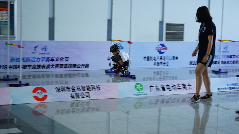 青岛国际公开赛现场,里面个个都是人才,小编超喜欢这里的-唯轮网
