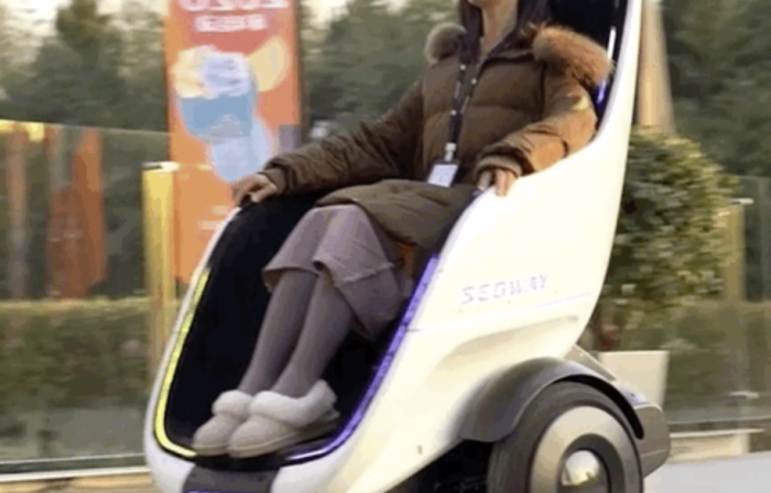 Segway-Ninebot携轮椅平衡车亮相CES:未来人类还要走路吗?-唯轮网