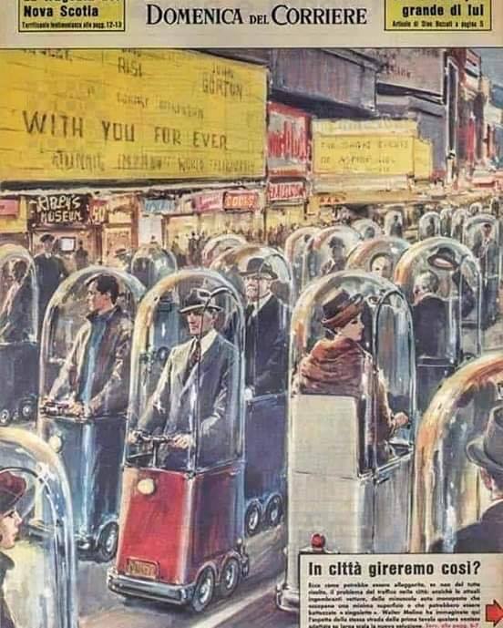 1962年设想的2022年的交通状况,有点意思-唯轮网