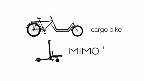 手推车与电动滑板车的结合体,MIMO-C1-唯轮网